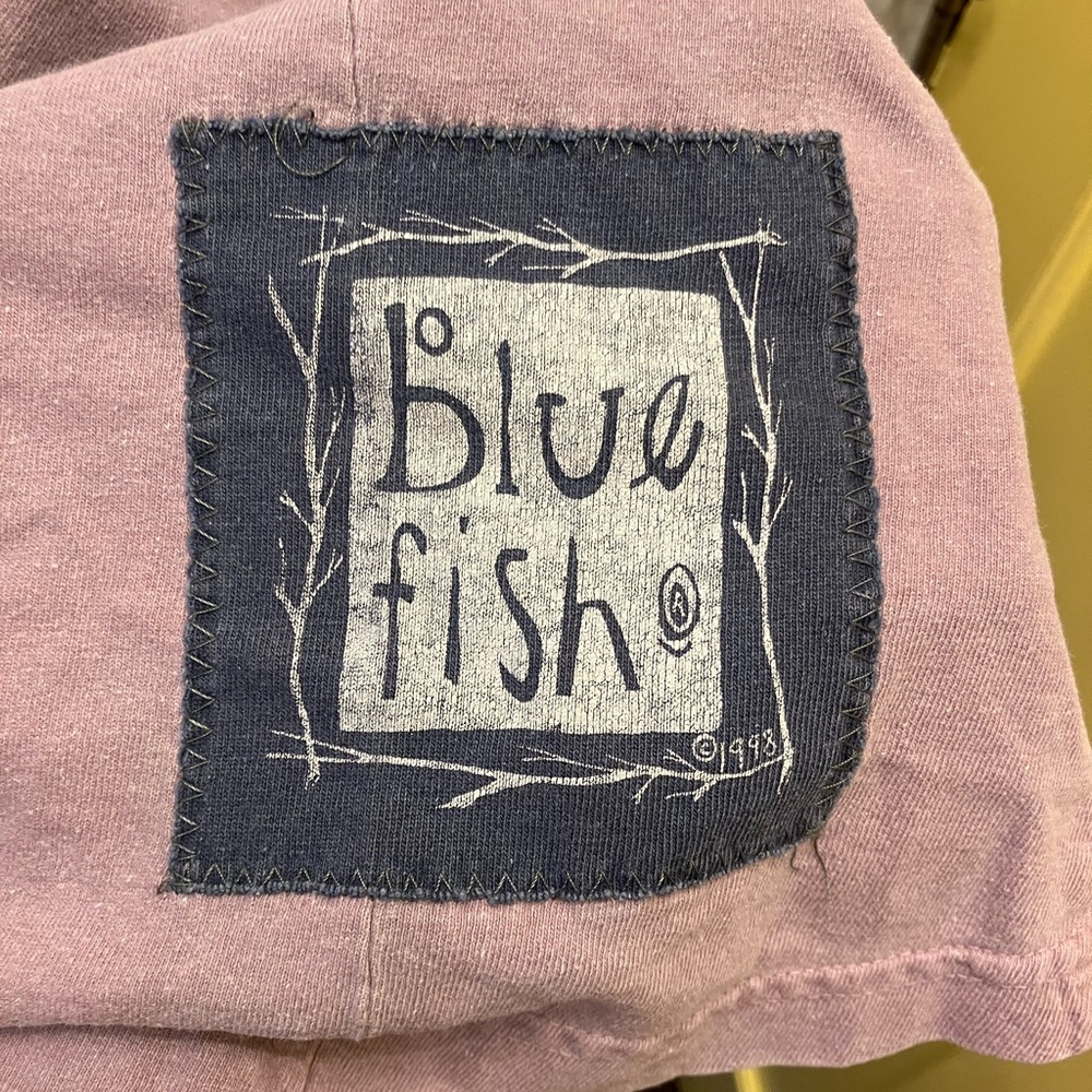Vintage 1998 Blue Fish Clothing Tshirt Dress - Picture 7 of 10